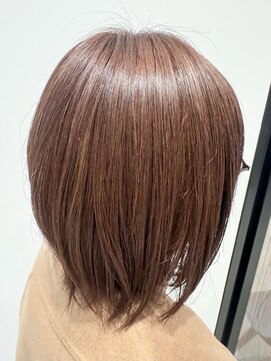 ディライト イオンモールとなみ店(DELIGHT) 【白髪染め】PINK BEIGE!!