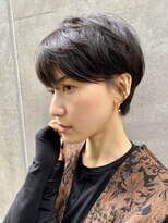 ハルキ ミナト ジャパン オオサカ(HARUKI MINATO japan OSAKA)&nbsp;40代50代小顔似合わせカットくびレイヤーエモージュ大人可愛い