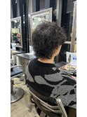 【丸山 翔】メンズウルフ×スパイラルパーマ