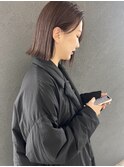 【nobuyo】パツっとbob × lavender beige
