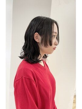 モリオフロムロンドン 松戸店(Morio from London) 【松戸 藤原】ミディアムパーマ大人かわいい