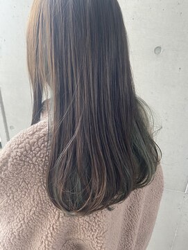 アチーブリス(achieve Liss) 透明感◎グリーンナチュラルインナー ロング