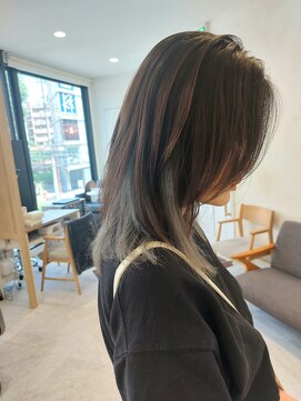 カムバイネオリーブ 溝の口店(Cam by neolive) ☆シルバーグレーインナーカラー☆