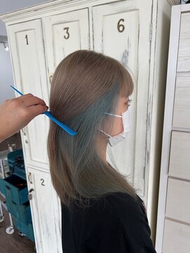 クラン ヘアーアンドスタジオ(CLAN hair & studio) インナーカラー