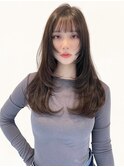 ハイライトレイヤーカットショートボブイルミナカラー天神大名