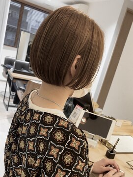 ニコヘアデザイン(NICO hair design) ☆NICO☆ パッツンワンレンボブ