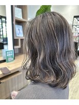 ディーボーイ 健軍店(D-BOY)&nbsp;ハイライト/ブリーチ/グレーベージュ