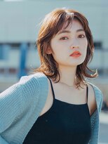 ポイントファイブバイソレイユ 藤沢店(.5 by SOLEIL)&nbsp;ミディアムレイヤースタイル