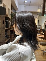 ボタニカ(Botanica)&nbsp;アッシュブラウンカラー/ミディアムレイヤー/顔周りレイヤー