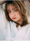 顔周りレイヤーミディアム20代/30代/40代/庭瀬