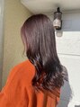 ヘアラボ シロ(Hair lab.Shiro)&nbsp;ブリーチなしで、綺麗に発色させます。