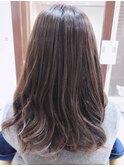 エアウェーブで作るコテ巻き風パーマ