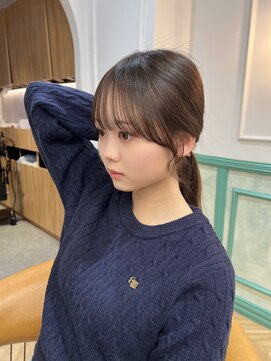 ロンドジェネルーズ 柏(Lond generous) 韓国顔周り/バタフライカット/ワンホンレイヤー/レイヤーカット