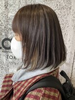 銀座ラボ 千葉店(LA BO)&nbsp;イヤリングカラー×ベージュ