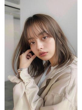 ラナ 新宿(lana) ミディアム/レイヤー/顔まわりカット【lana hair/新宿】