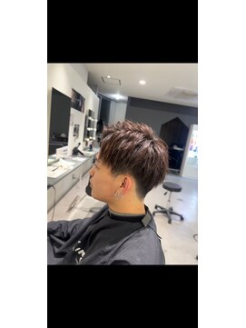 メンズサロン キング 枚方店(Men’s salon K!ng) 波巻きツイストスパイラルパーマ/フェザーパーマ/眉毛/メンズ