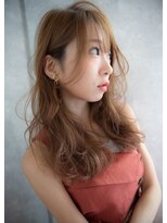 ミリィ 四日市(mily)&nbsp;顏周りレイヤーカット×コテ巻き風デジタルパーマ