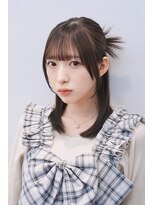 クム(kumu)&nbsp;【kumu】ミディアムレイヤー/顔周りカット/栄/名古屋