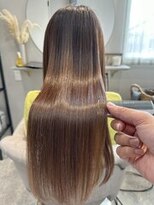 モンヘアー(mont hair)&nbsp;髪質改善トリートメント、縮毛矯正で艶髪へ