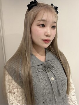 ペレ アネックス 大阪梅田茶屋町店(PELE ANNEX) くびれヘア/アプリコットオレンジ/夏のヘアアレンジ/梅田