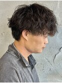 ソフトツイストスパイラルパーマメンズパーマメンズマッシュ高崎