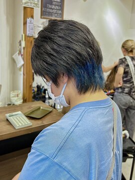 ラックセカンドスペース(LUCK 2nd SPACE) 【インナーカラー】ブルー