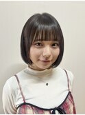縮毛矯正×ボブカット