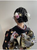 成人式ヘアセット