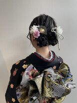 美容室 アイディー i-dee 成人式ヘアセット