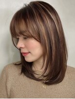 レリーオーファ 六甲(RelyOfa)&nbsp;明るい白髪染めミディアム[六甲/髪質改善/白髪ぼかし]