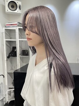 ココ 原宿(KOKO) #大人ガーリー#ダークアッシュ#ミディアムレイヤーカット