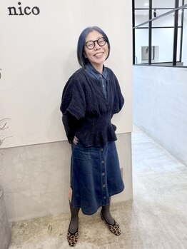 ヘアーコレクトニコ(hair collect nico)の写真/大人女性ならではの繊細な悩みを丁寧にお伺いし、扱いやすく上品なスタイルへをご提案します！