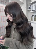 ミディアムヘア/暗めカラー/グランマッシュ/渋谷