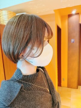 銀座美容室 スウィップ(Swip) 可愛らしいショートボブ