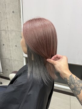 エーデル(EDEL) デザインカラー【グレイピンク×シルバー】