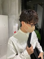 ナナローネス 渋谷(nana loness)&nbsp;メンズカット/メンズパーマ/刈り上げマッシュ/スパイラルパーマ