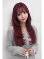 ジュース 原宿明治神宮前(JUICE)&nbsp;韓国上品なスタイル韓国暖色カラー×レイヤーカット