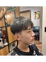 フクオカバーバープレイス(FUKUOKA BARBER PLACE) ツーブロックショート