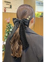 ガーデン 銀座(GARDEN)&nbsp;ヘアセット/お呼ばれヘア/結婚式/参列/編み下ろし/編み込み/小顔