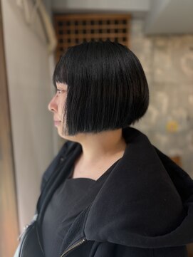 くらげ美容院 武蔵小杉 切りっぱなし