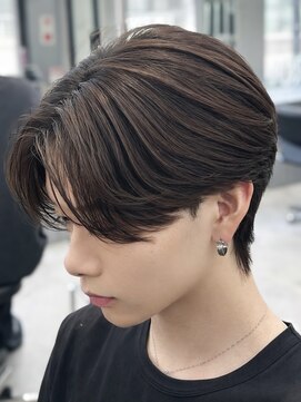 アクロ(ACRO) 曲がる縮毛矯正/毛流れ/センターパート