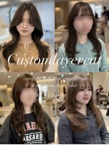 ジーナ 渋谷本店(Zina) 【大人韓国】カスタムレイヤー/小顔/チャンモリ/ココアブラウン