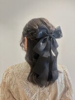 ニシオギ ヴォイス 西荻窪店(nishiogi voice)&nbsp;【セミロング】華やかウェーブの大人可愛いアレンジ