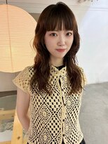 カシェ ナカザキ(CACHE NAKAZAKI) ヘーゼルブラウン/ニュアンスパーマ/レディースパーマ