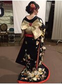 ヘアセット 着付け