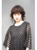 無造作アンニュイショートボブ