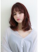 ツヤ感ナチュラルワンカールミディアム