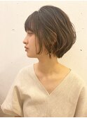 あなたも横顔美人に!大人のショートボブスタイル♪