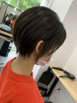 ライフ 四条畷店(Lyfe) ストレートマッシュショート_マロンベージュAラインボブ_54