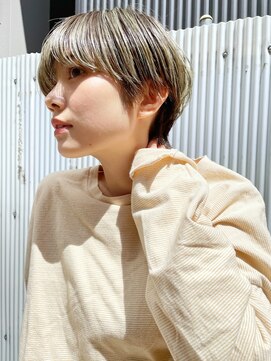 レトン 銀座(leton) 美髪/ホワイトグレージュ/大人かわいい/こなれミディ[銀座]